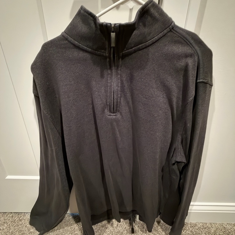 Van Heusen Men's Charcoal Zip-Up Sweater